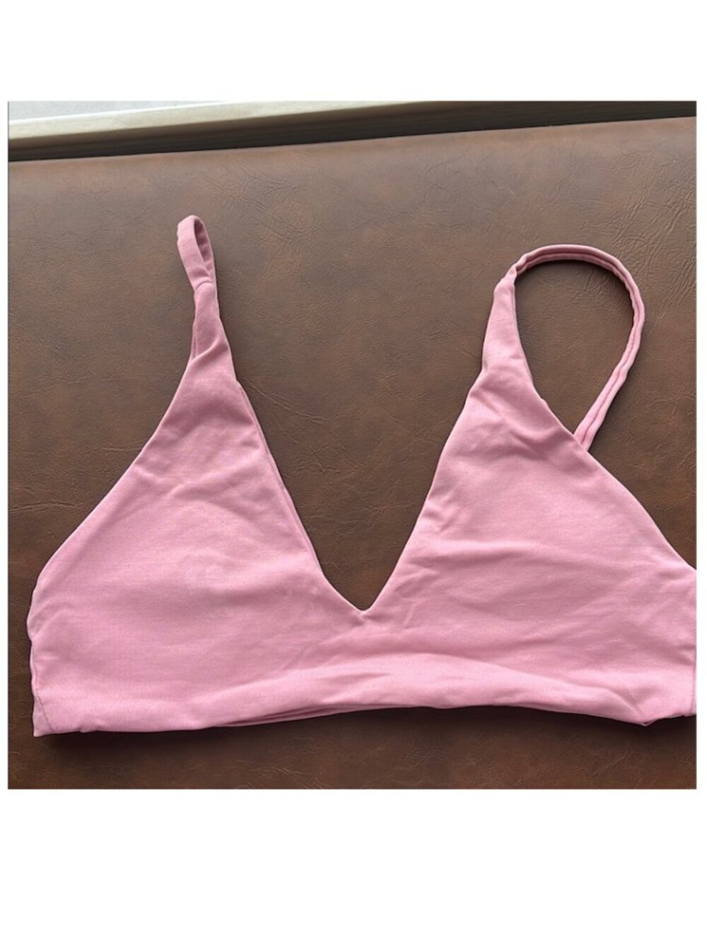 Midori NWOT Rowan Bikini Top in Pink